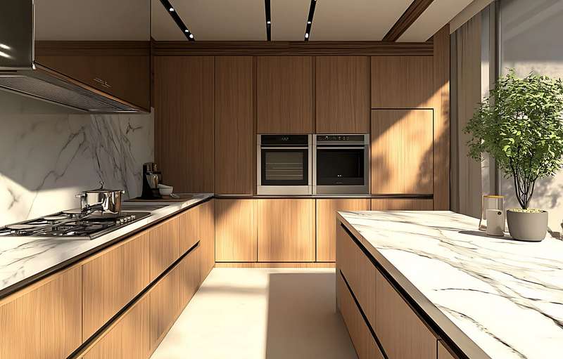 Ormarić za ugradbenu pećnicu za moderni izgled kuhinje